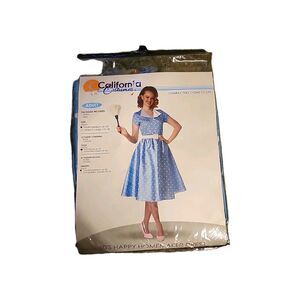 New 50’s “Happy Homemaker” Halloween Costume Women’s Size Small/Medium, Dress